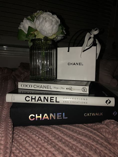 coco chanel decor books.